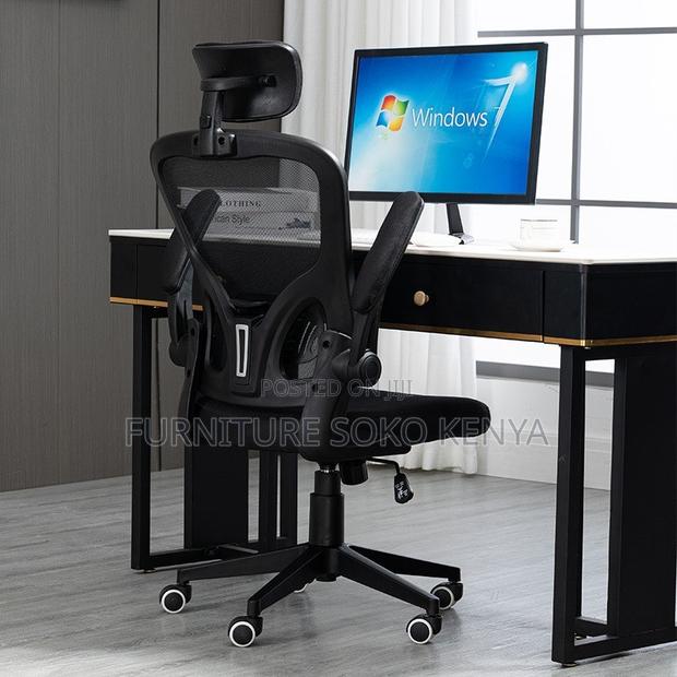 Office Chair : Ergonomic High-Back Mesh Office Chair - thumbnail 3