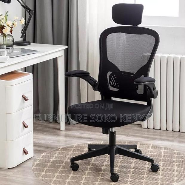 Office Chair : Ergonomic High-Back Mesh Office Chair - thumbnail 5