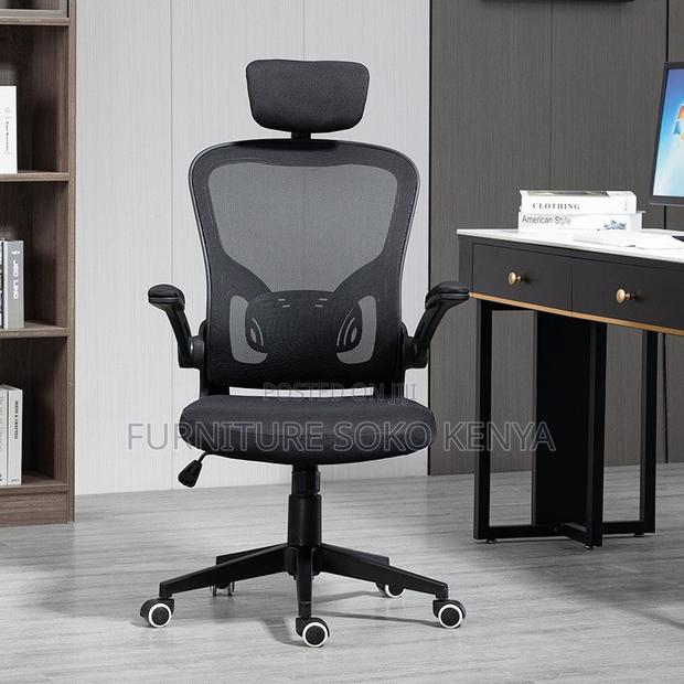 Office Chair : Ergonomic High-Back Mesh Office Chair - thumbnail 6
