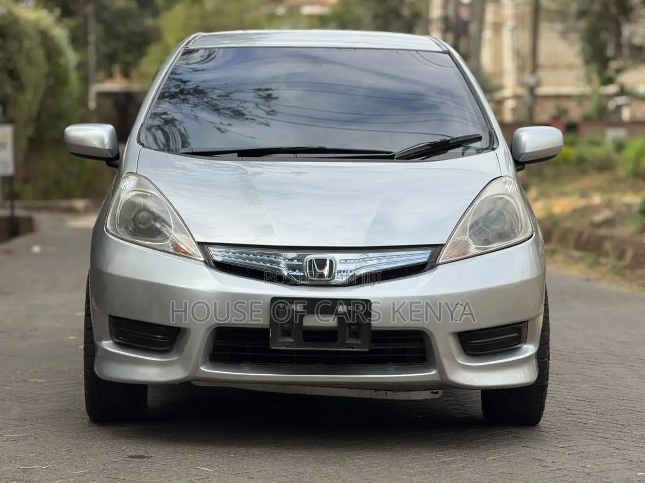 Honda Fit Shuttle 2012 Silver