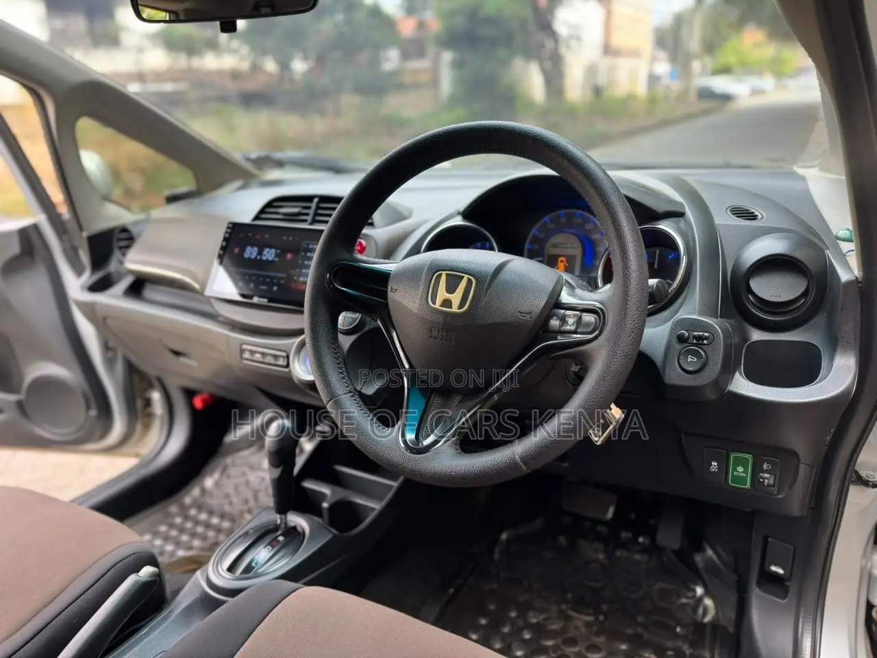 Honda Fit Shuttle 2012 Silver