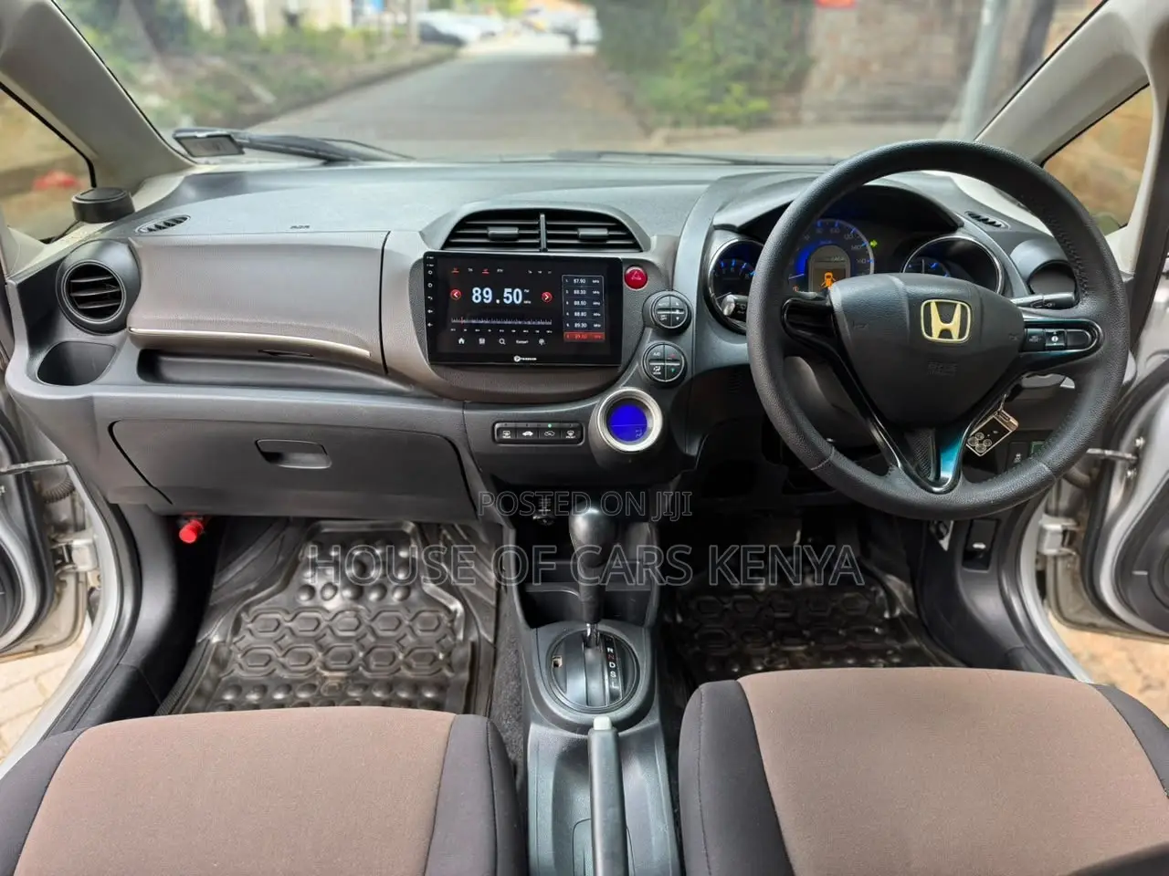 Honda Fit Shuttle 2012 Silver