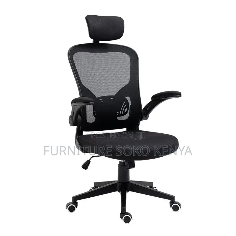 Office Chair : Ergonomic High-Back Mesh Office Chair