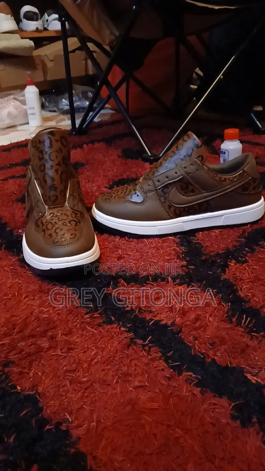 Leopard Customized SB Dunks