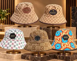 GG Canvas Bucket Hat (Gucci )