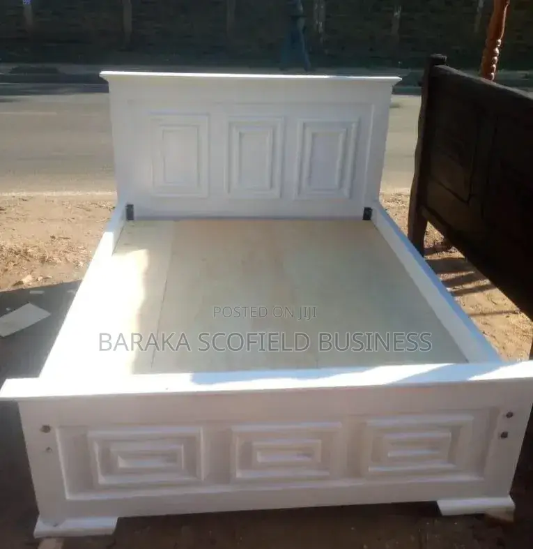5 by 6 Wooden Classic Bed