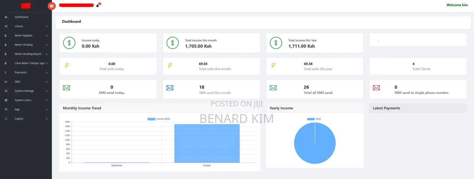 Smart Water & Electricity Billing System for Landlords