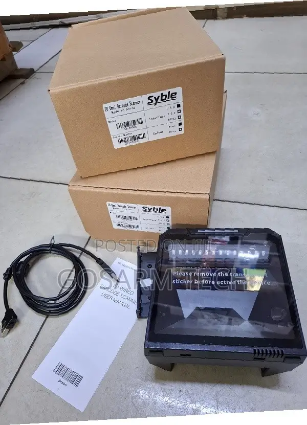 XB-8808G Desktop Scanner – Automatic Barcode Reader for Daily Sales