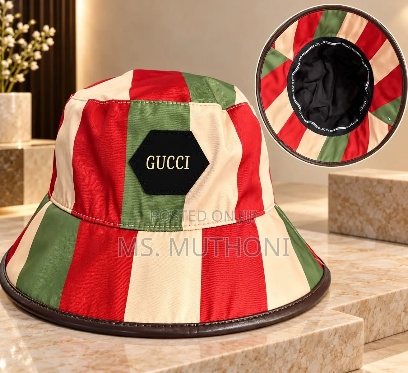 GG Kaleidoscope Bucket Hat