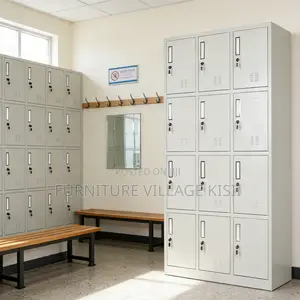 12-Locker Storage Lockable Office Cabinet