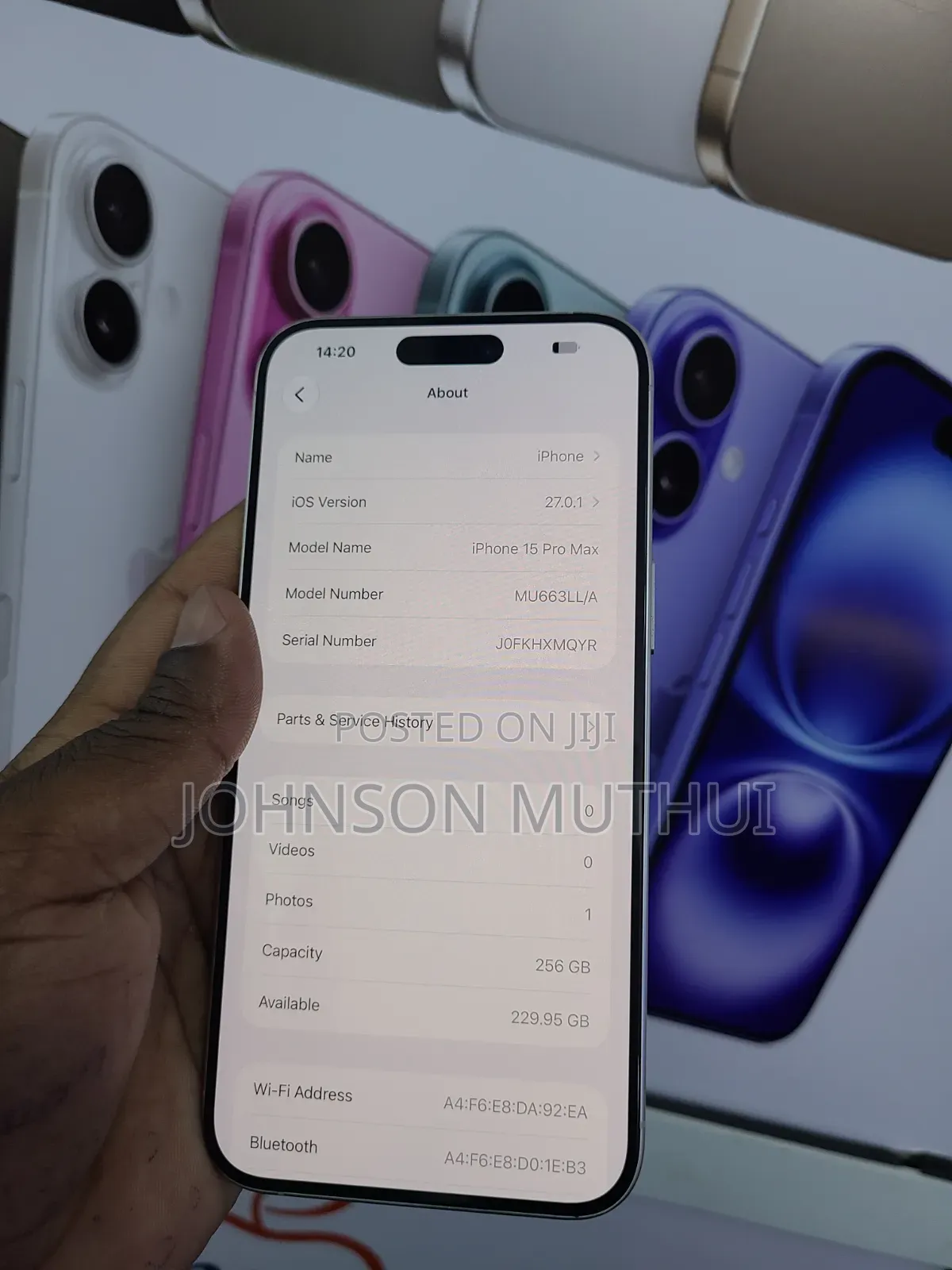 Apple iPhone 15 Pro Max 512 GB White