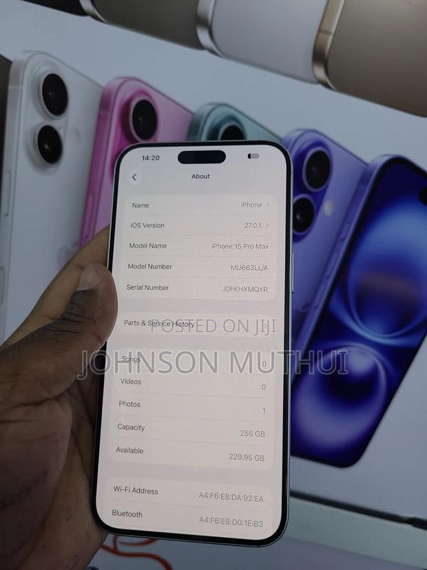 Apple iPhone 15 Pro Max 512 GB White - thumbnail 3