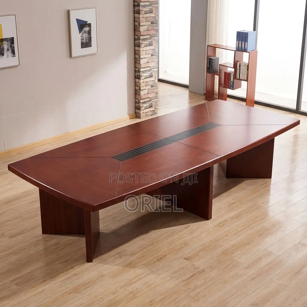Office Boardroom Meeting Table : 300CM Mahogany Table