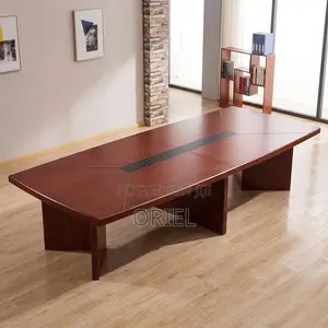 Office Boardroom Meeting Table : 300CM Mahogany Table