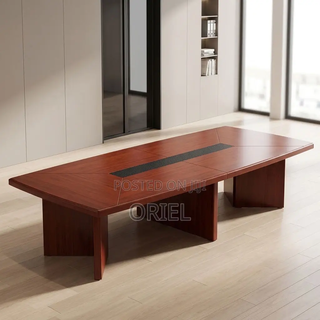 Office Boardroom Meeting Table : 300CM Mahogany Table