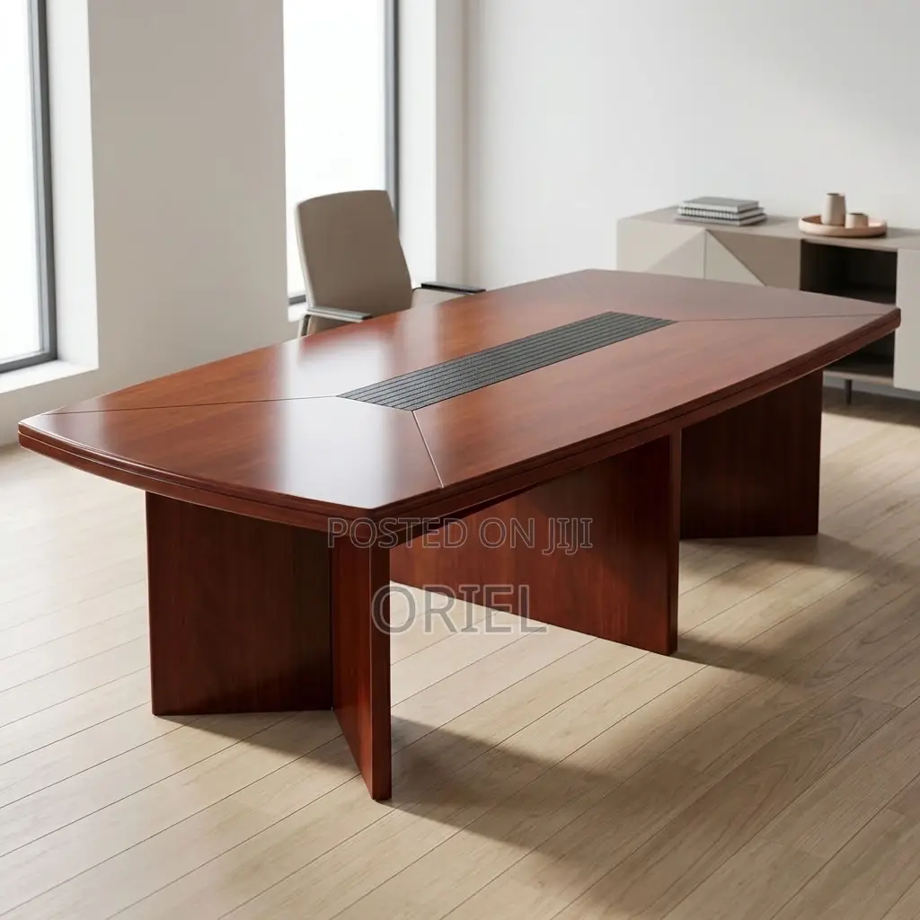 Office Boardroom Meeting Table : 300CM Mahogany Table