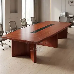 Office Boardroom Meeting Table : 300CM Mahogany Table