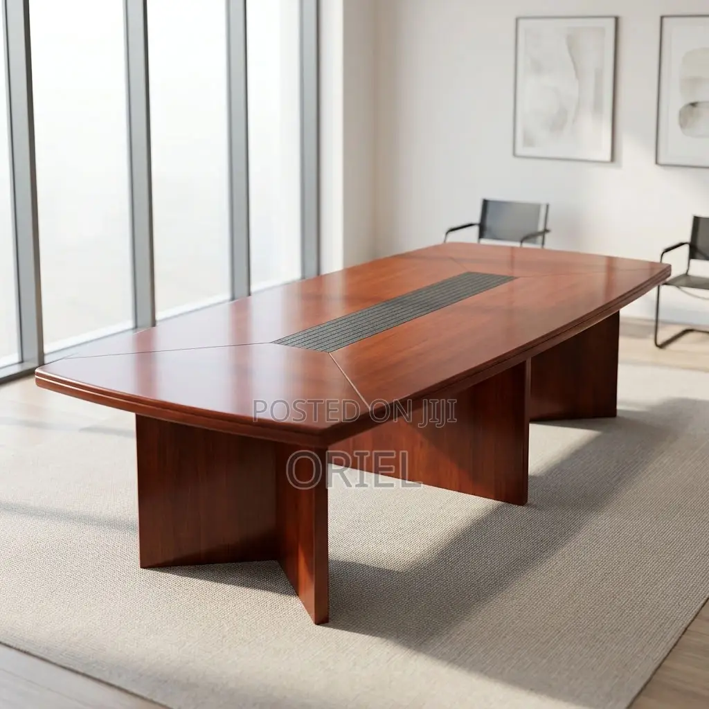 Office Boardroom Meeting Table : 300CM Mahogany Table