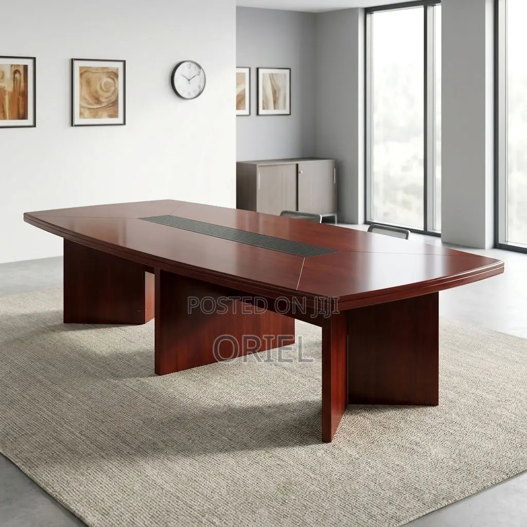 Office Boardroom Meeting Table : 300CM Mahogany Table