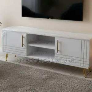The Brand New Sydney Modern Wooden TV Stand 4FT White