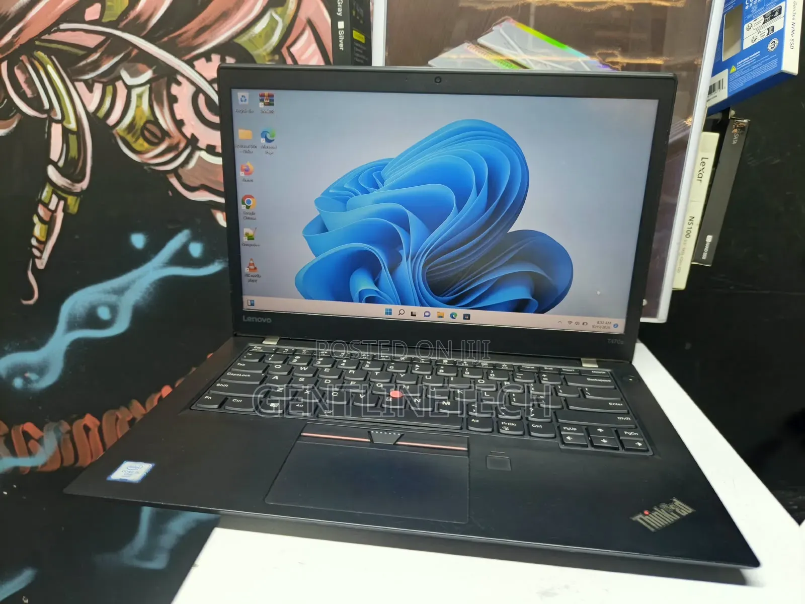 Laptop Lenovo ThinkPad T470s 8GB Intel Core i5 SSD 128GB