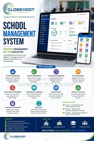 Complete School Management System Software and Mobile App
