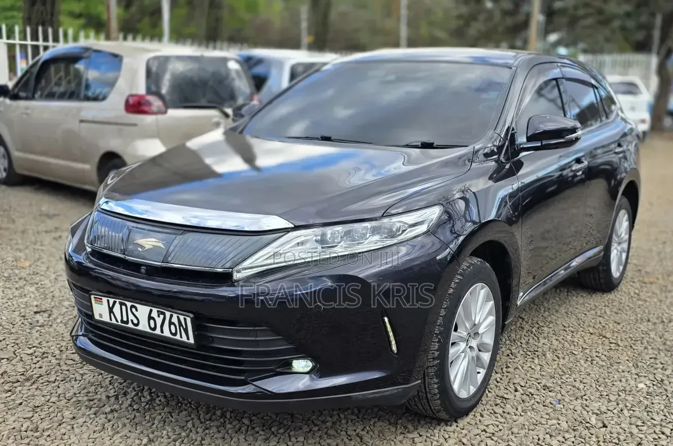 Toyota Harrier 2018 Matt Black