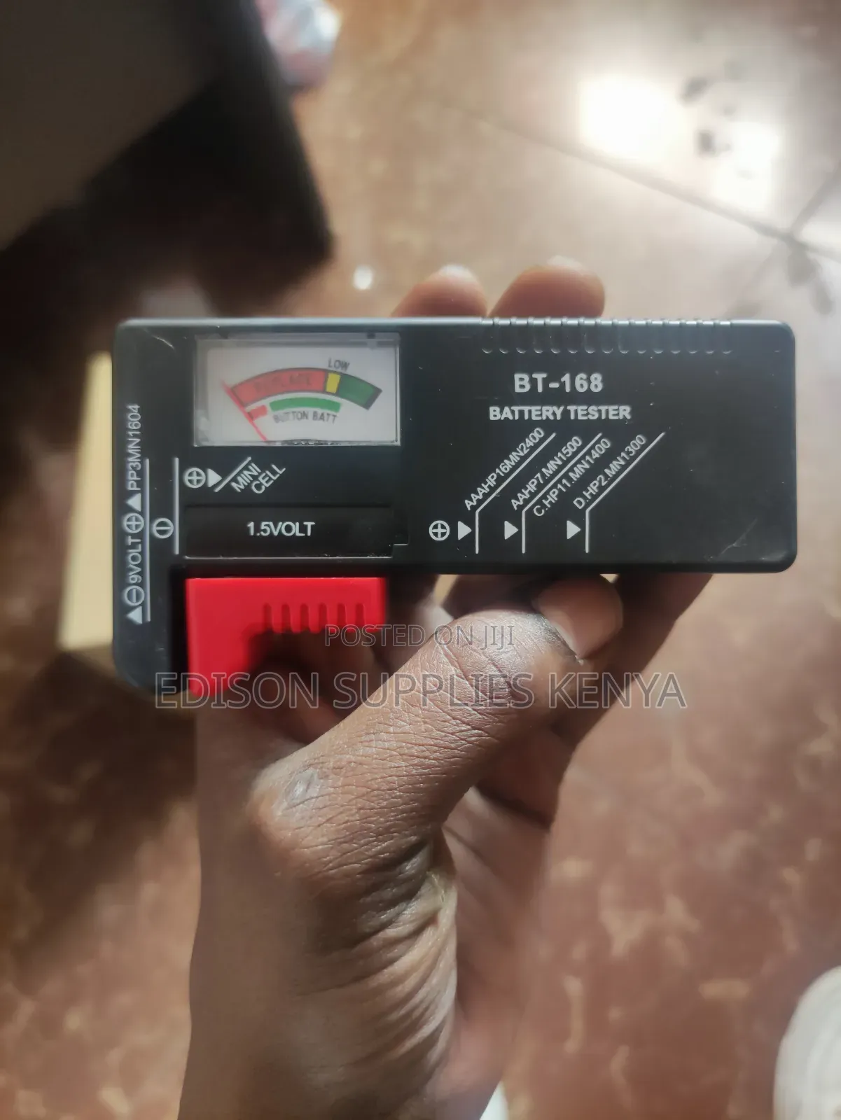 Universal Battery Tester, Portable Analog Battery Capacity Tester,