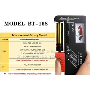 Universal Battery Tester, Portable Analog Battery Capacity Tester,