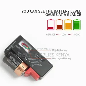 Universal Battery Tester, Portable Analog Battery Capacity Tester,
