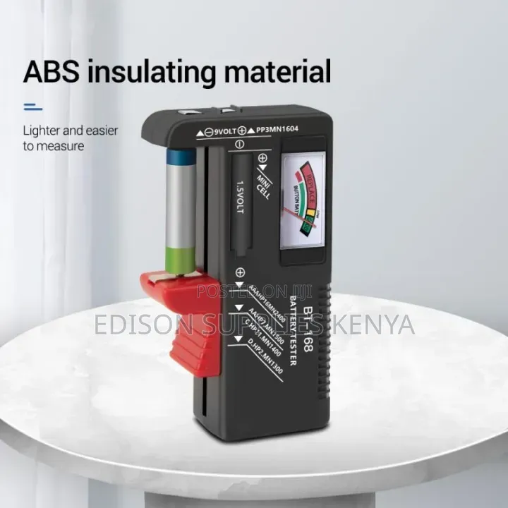 Universal Battery Tester, Portable Analog Battery Capacity Tester,