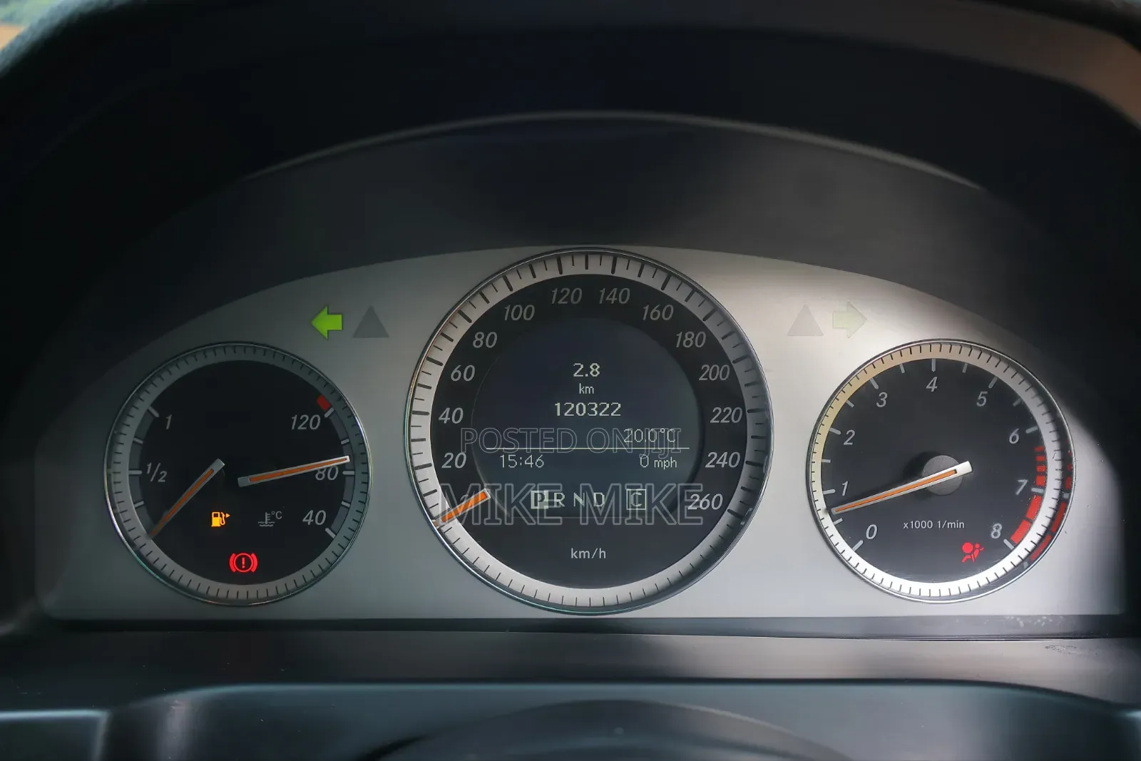 Mercedes-Benz C200 2007 Gray