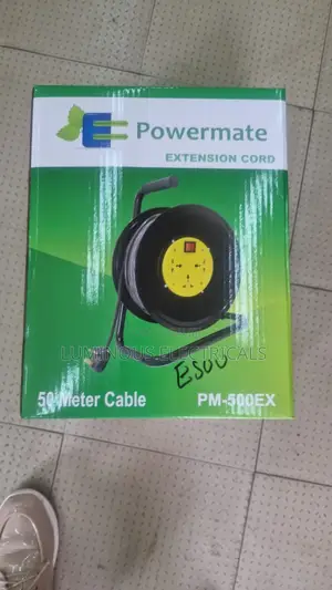 Heavy Duty 50 Meter Extension Cord Reel Powermate PM-500EX
