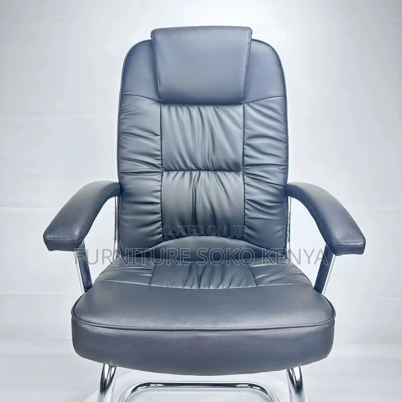 Leather Chair : Executive PU Leather Visitor Chair