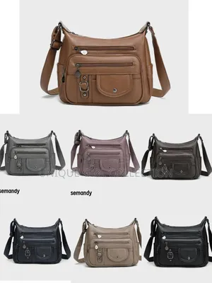 Rosemandy Multi-Pocket Crossbody Shoulder Bag