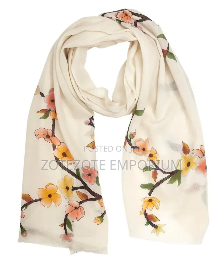 Floral Print Scarf