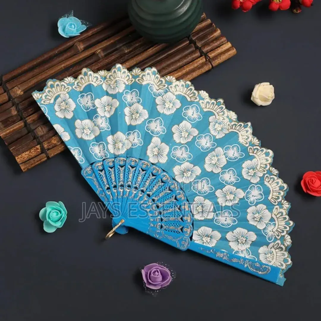 Lace Floral Hand Fans