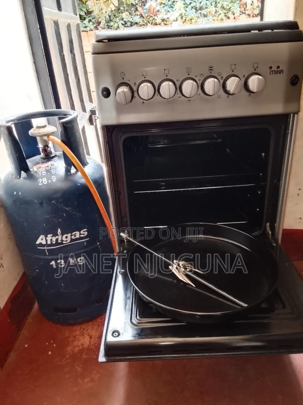 Mika Free Standing 3+1 Gas Cooker