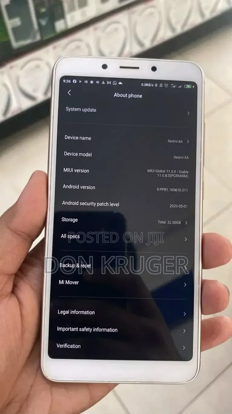 Xiaomi Redmi 6A 32 GB White