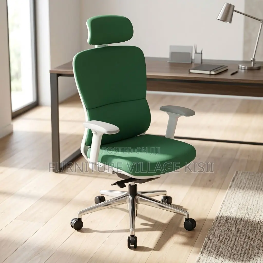 Adjustable Green Executive Chair