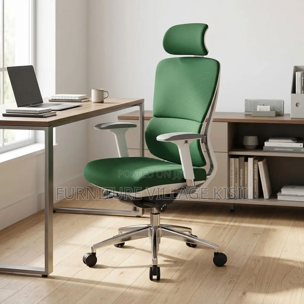 Adjustable Green Executive Chair