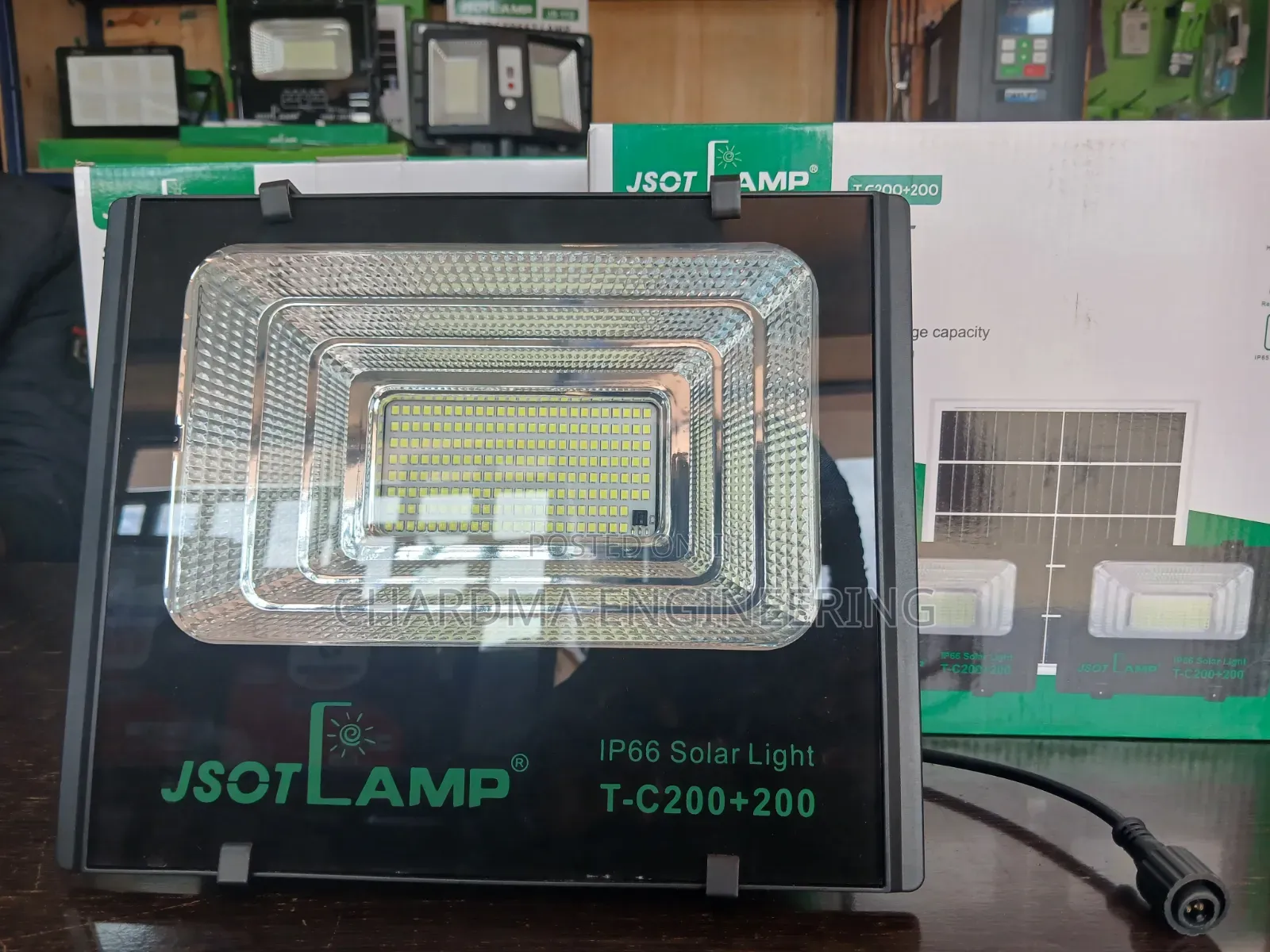 Solar Flood Light 2in1 Tu-200w+200 Watts
