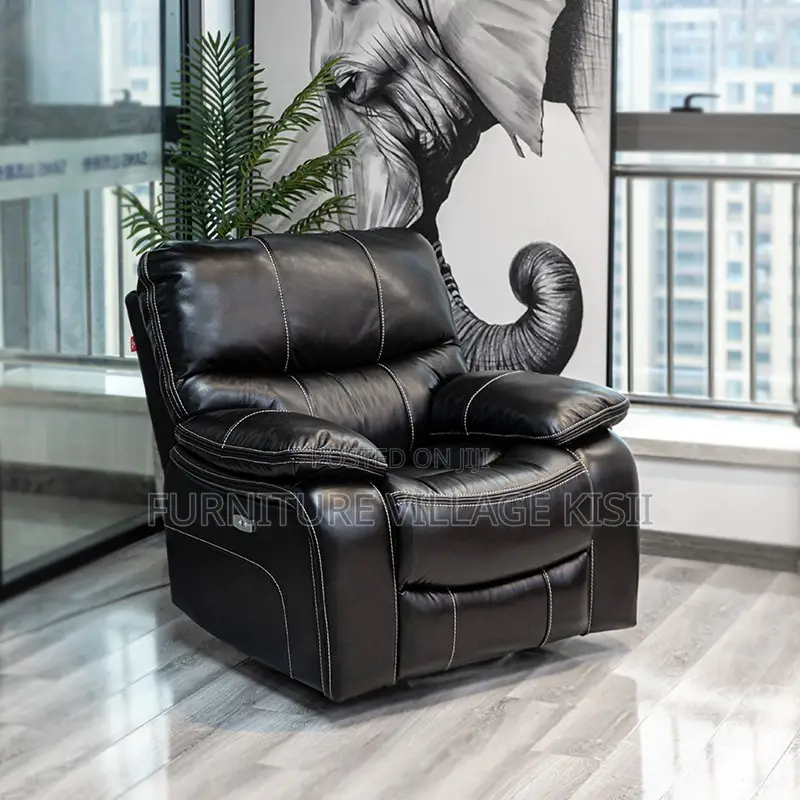 One Seater Recliner Leather Sofa