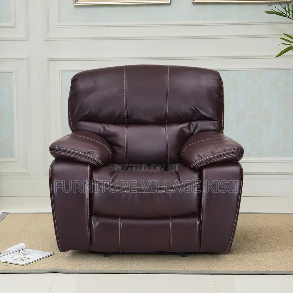 One Seater Recliner Leather Sofa