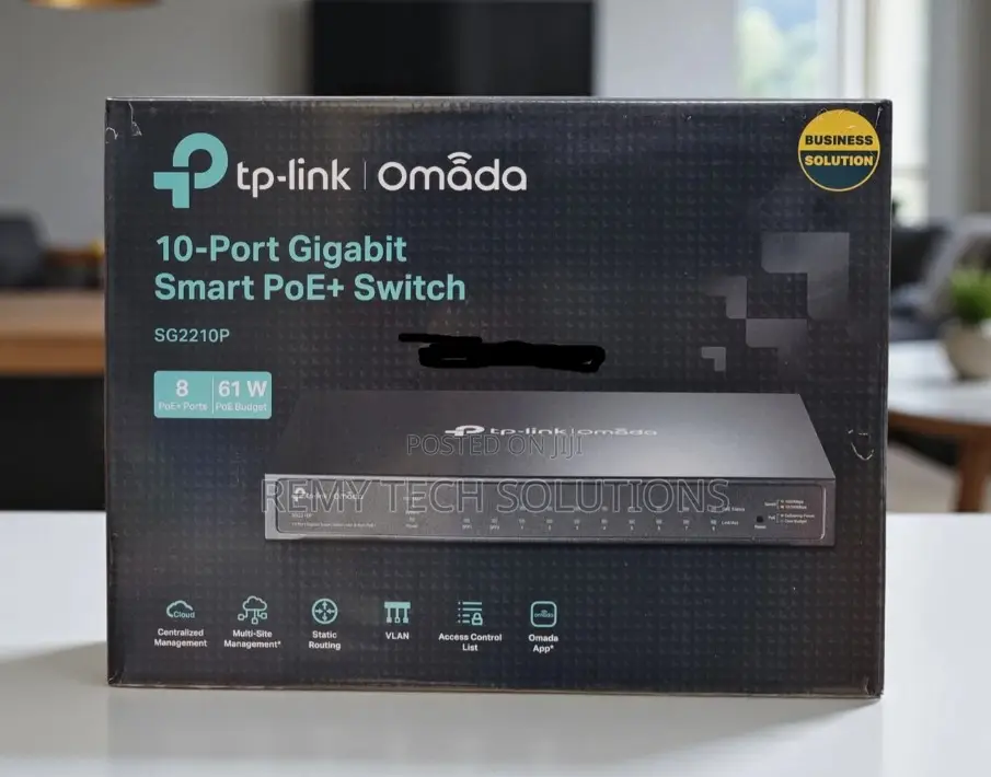 Tp Link SG2210P JetStream 10-Port Gigabit Smart Switch