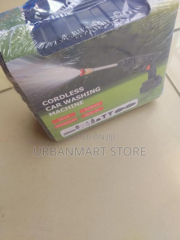 36V Cordless Car Wash Gun Machine With High Pressure Spray
