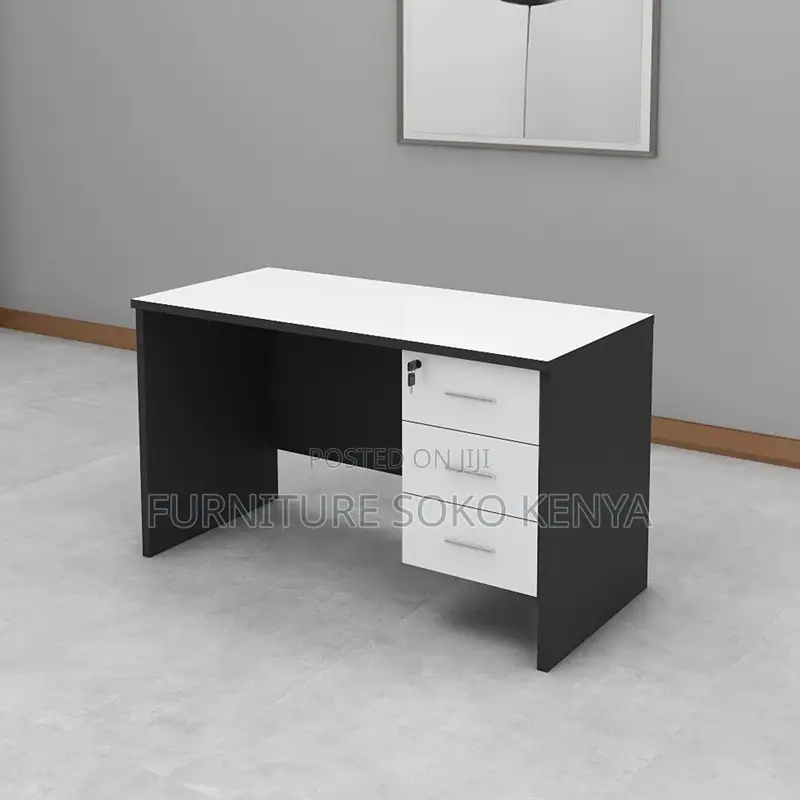 Office Desk : 1.2M Modern Office Study or Clerical Desk