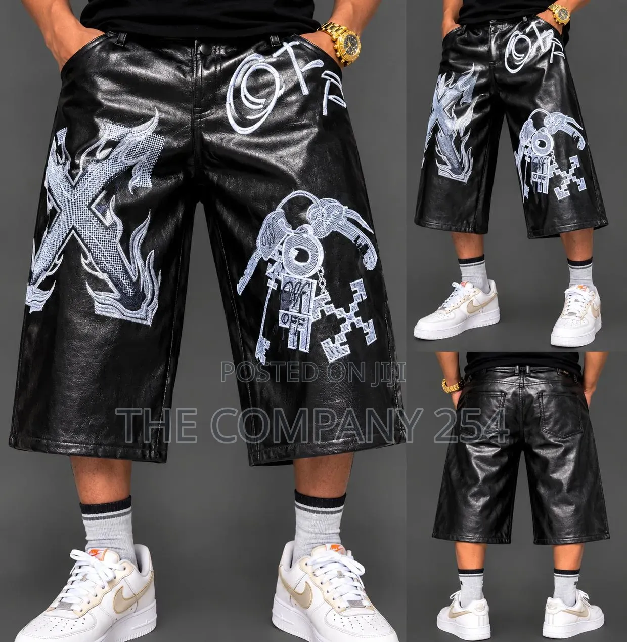New Arrivals Leather Jorts