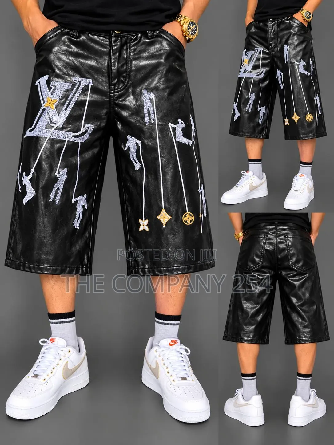New Arrivals Leather Jorts