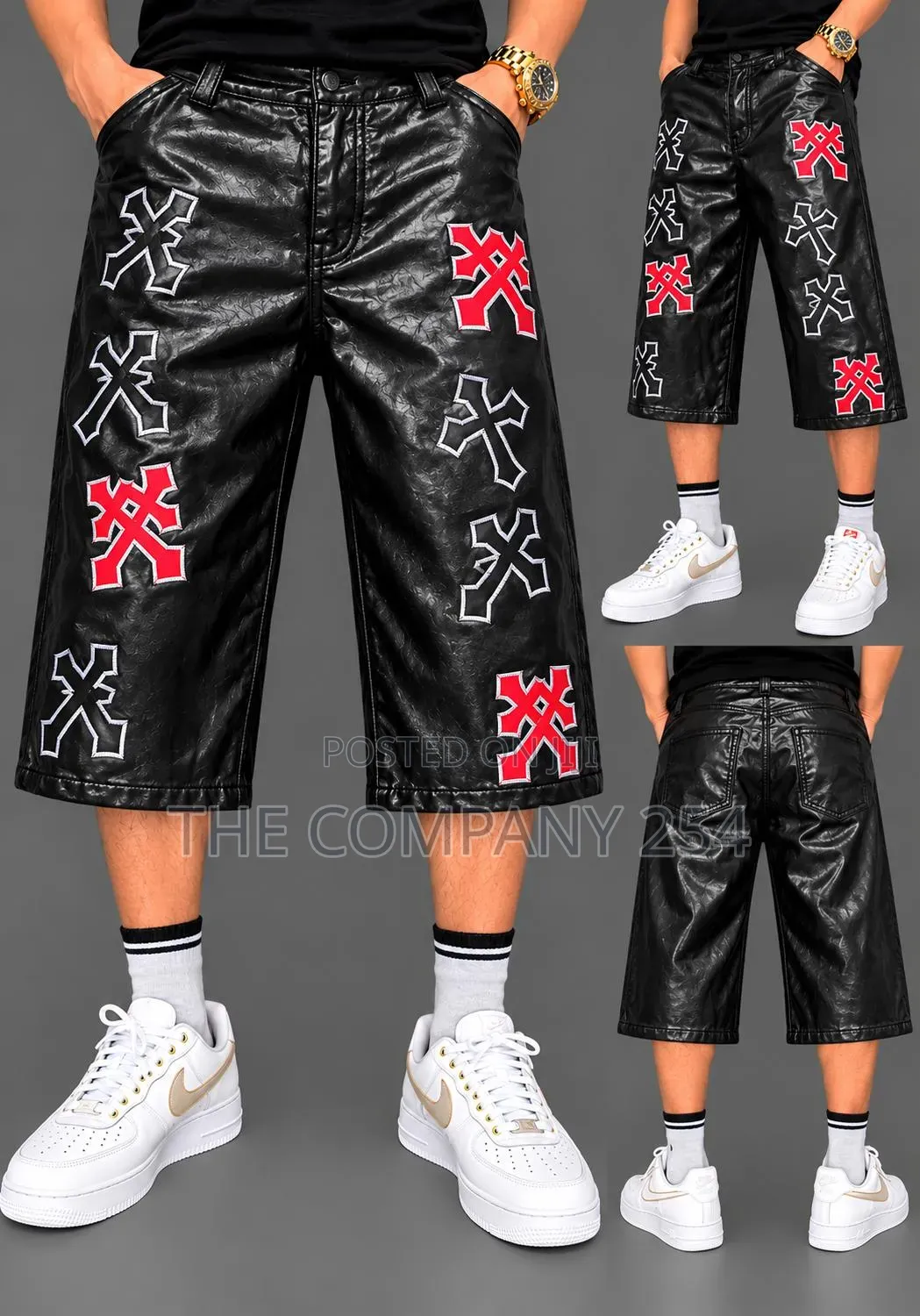 New Arrivals Leather Jorts